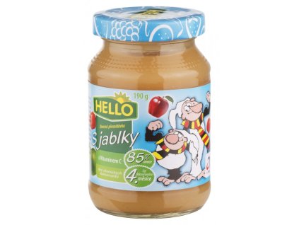 HELLO přesnídávka s jablky 190g