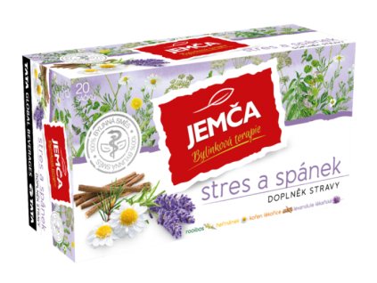 Jemča Funkční čaje Stres a spánek 35g
