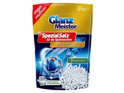 Glanz Meister sůl do myčky + Zinek 1,2kg