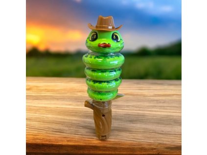 Plastový had s komprimátem 5g