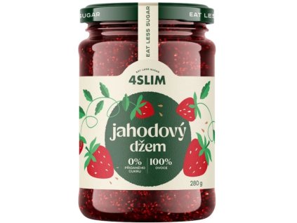 4Slim 100% džem jahodový 280 g