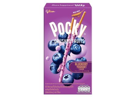 Glico POCKY Crushed Fruits Blueberry Yoghurt 38g