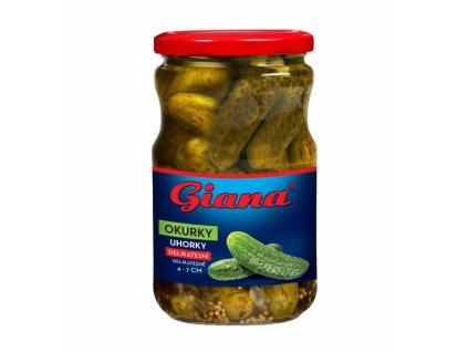 Okurky 4 7cm delikatesní 720 ml