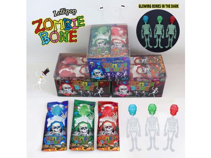 ZOMBIE BONE LOLLIPOP 12g