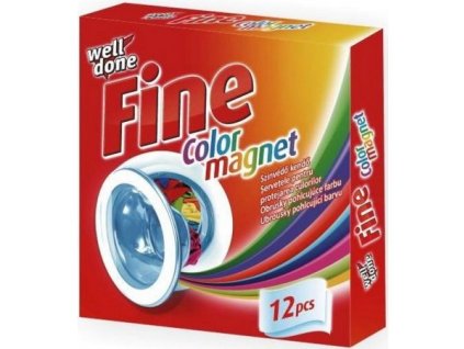 Fine Color Magnet Antibacterial ubrousky pohlcující barvy 12+6ks