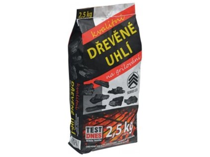 Dřevěné uhlí 2,5kg SERVIS LES