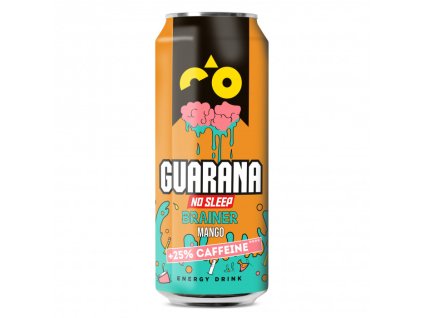 Guarana No Sleep Brainer Mango 500ml