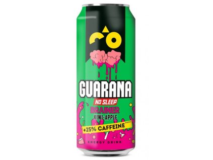 Guarana No Sleep Brainer Kiwi Jablko 500ml