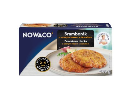 Bramborák s uzeninou a česnekem 400 g
