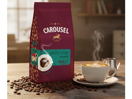 Carousel Daily Cup Classic zrnková káva 1kg