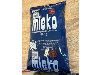 mléko v prasku