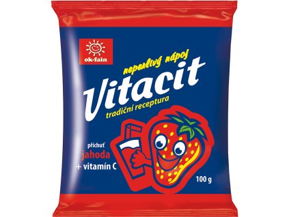 VITACIT jahoda + vitamín C 100g