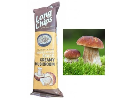 Long Chips houbové na smetaně 75g za 12 Kč
