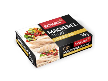 Salát s makrelou Provence 125g SOKRA