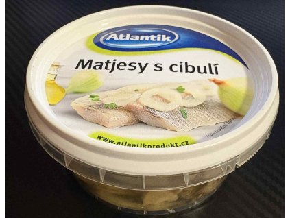 Matjesy s cibulí 140 g
