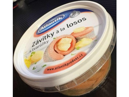 Závitky a la losos s tvarůžky 200 g