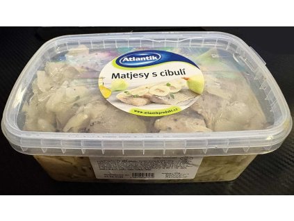 Matjesy s cibulí 1000g