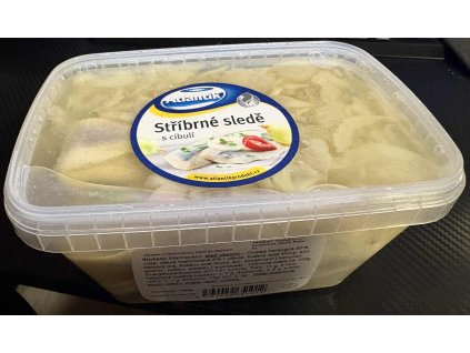 Stříbrné sledě s cibulí 1000 g