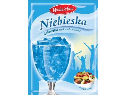 Galaretka s příchutí ovoce - blankytně modré 75g