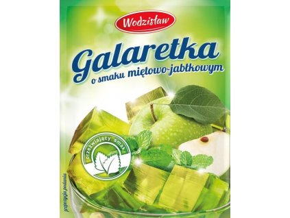 Galaretka s příchutí MÁTY-JABLKO 75g