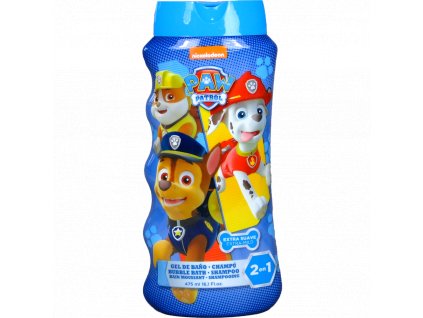PAW PATROL 2V1 ŠAMPON A PĚNA DO KOUPELE 475 ML