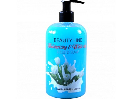 ME TOO TEKUTÉ MÝDLO S DÁVKOVAČEM MOISTURIZING WHITE TULIPS 500 ML