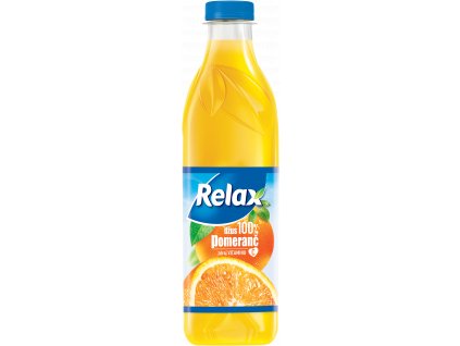 Relax 1L PET 100% Pomeranč