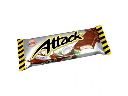 Attack celomáčený kokosový 30g