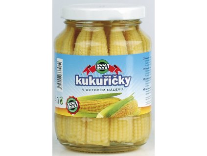 Kukuřičky v octovém nálevu 330 g