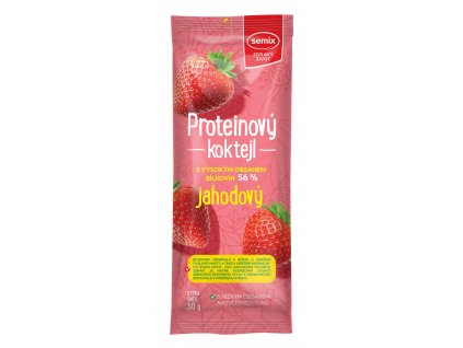 PROTEINOVÝ KOKTEJL JAHODOVÝ 30 G