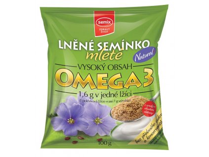 LNĚNÉ SEMÍNKO MLETÉ NATURAL 100 G