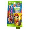 Paw Patrol Tlapková patrola zubní kartáček 2 kusy + zubní pasta 75 ml + kelímek