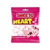 Sweeto marshmallow srdce s ovocnou příchutí 60g