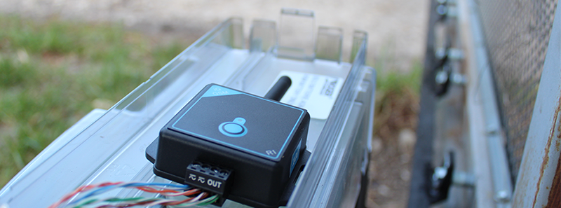 Ovládání pohonu brány pomocí GSM příjimače