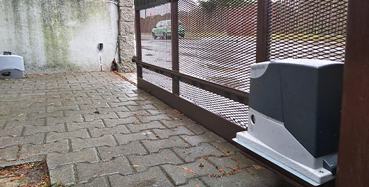 Výměna pohonu Key Turbo 50 za Nice Robus400