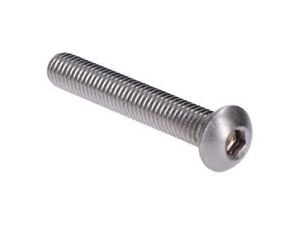 Nerezový šroub (M8x20mm) půlkulatá hlava, imbus, DIN7380 /AISI316 /A4