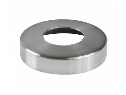 Kryt příruby (ø 105 / 22 mm) na trubku ø 48,3 mm, broušená nerez K320 / AISI304