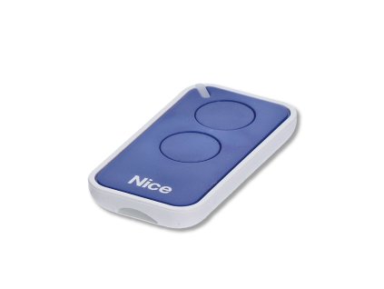 Nice INTI2B vysílač ERA INTI 2-kanálový modrý plovoucí kód, 56 x 30 x 9,5 mm, 433,92 MHz