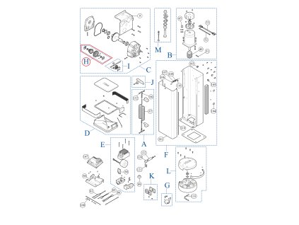SPAMG120A00A převodová sada pro M-BAR/L-BAR