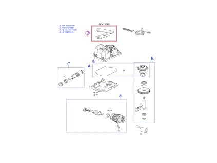 PRME05R01 kit pák pro METRO3000R01/ME3010