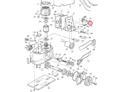 Transformátor 230V/21V/8AV pro ROBO1000 dodavatelský kód TRA-G.1025
