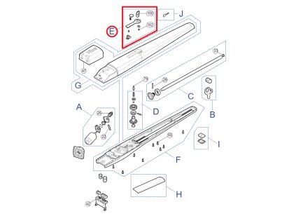 SPGAP09000 kit odblokování pro TO5024 HS