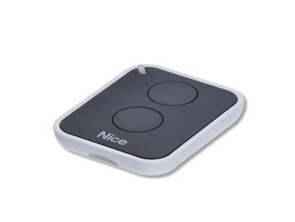 Nice ON2E vysílač 2-kanálový, 433,92 MHz, řada ONE, bílo-černý, plovoucí kód