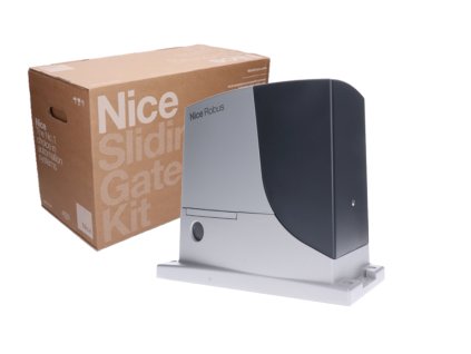 NICE ROBUS 1000 sada pro posuvnou bránu do 1000kg, 1x RB1000, 1x RBA3R10, 1x ON2E, 1x OXIBD, 1 pár EPMB, 1x ELDC