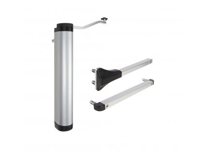 LOCINOX® VERTICLOSE-2 - hydraulický zavírač s kluznou lištou, pro křídlové brány do 150kg (Locinox farba 9005)