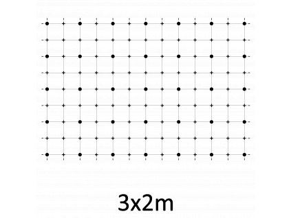 Montážní sada pro zelenou stěnu - nerez, rozměr 3x2m. Set obsahuje: EB1-GW01 (35ks), PVC-LA4 (44ks), EB2-LA4 (70m), EB1-NX4 (82ks)