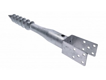 Zemná skrutka / zemný vrut - pätka U, 70x700mm, žiarový pozink