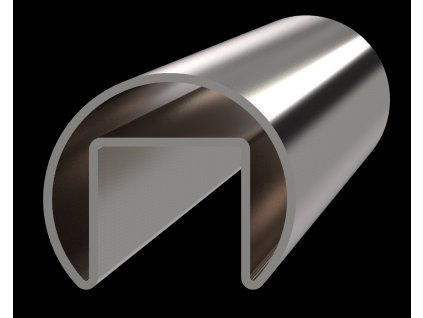 Madlo ø42.4x2.0mm, 5m, 8-17.5mm, brúsená nerez AISI304
