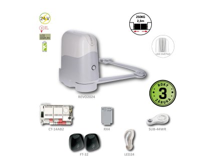 REVOKIT pro jednokřídlovou bránu do 2,3m/křídlo