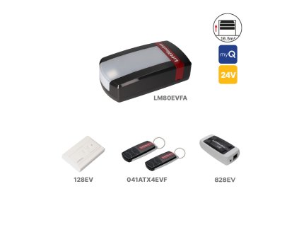 LiftMaster LM80EVFA s myQ rozhraním 828EV